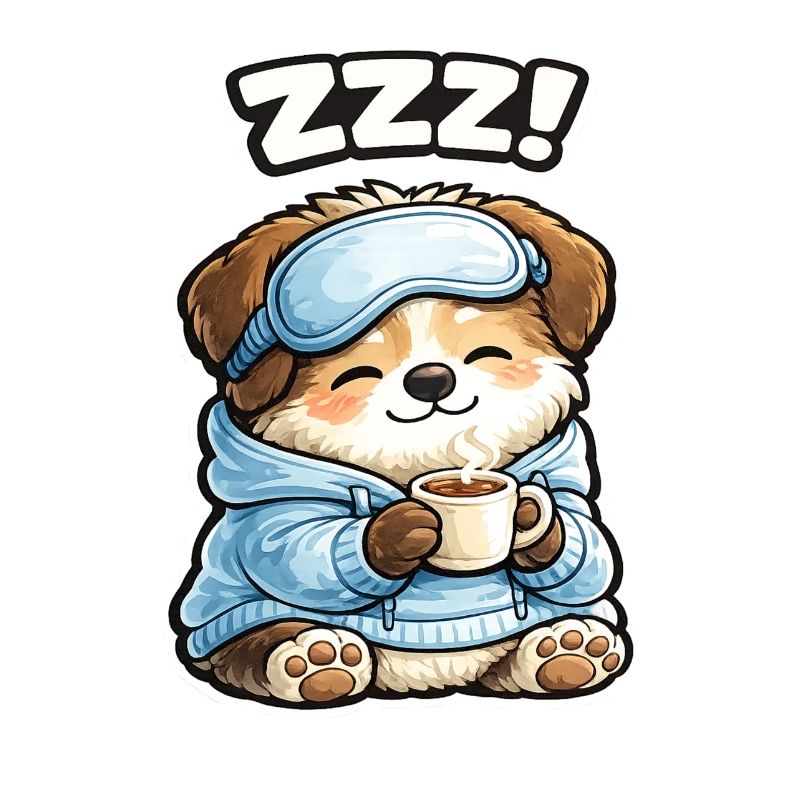 Pfotenschläfer im Pyjama