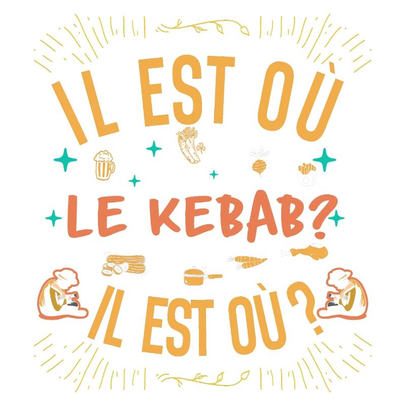 Il est où le kebab ? Il est où ? Chanson Référence