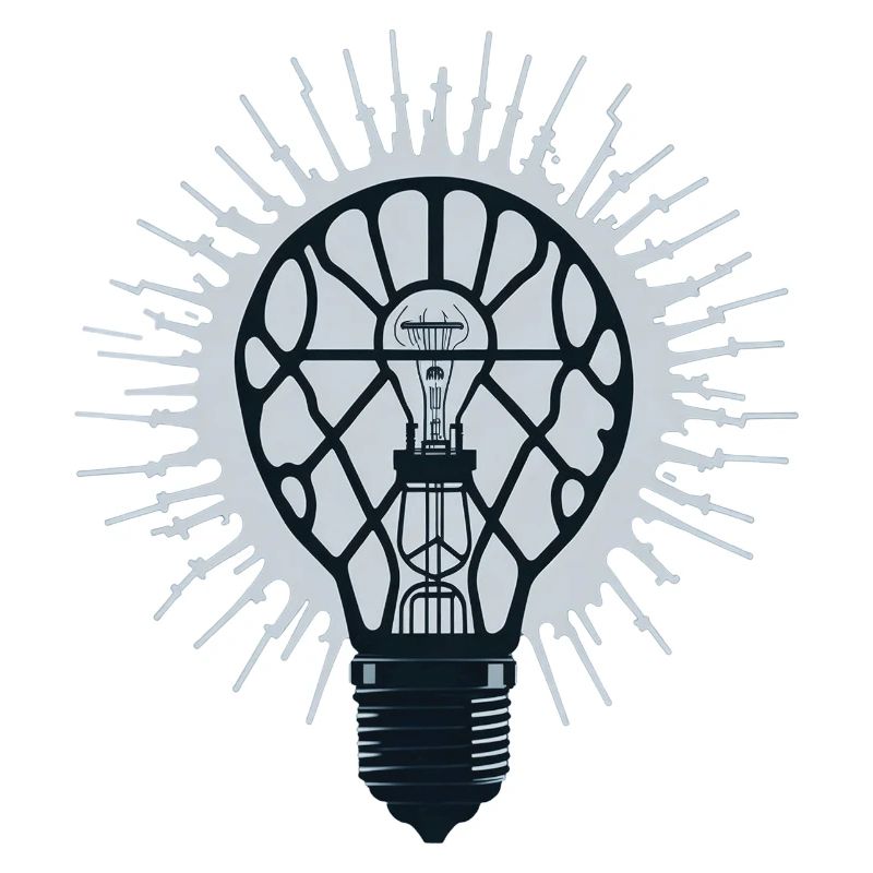 Glowing Idea: Inspiration Light Bulb
