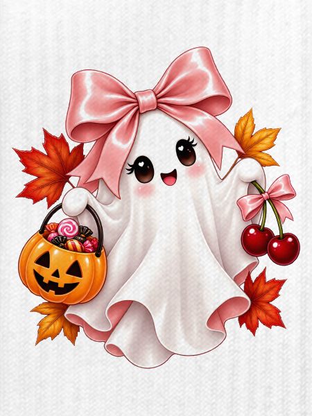 Niedlicher Halloween Geist