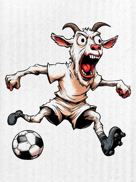 Ziegen Fussball