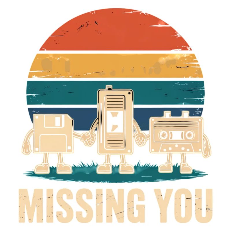 Cassette VHS Floppy Disc Floppy Disk Retro