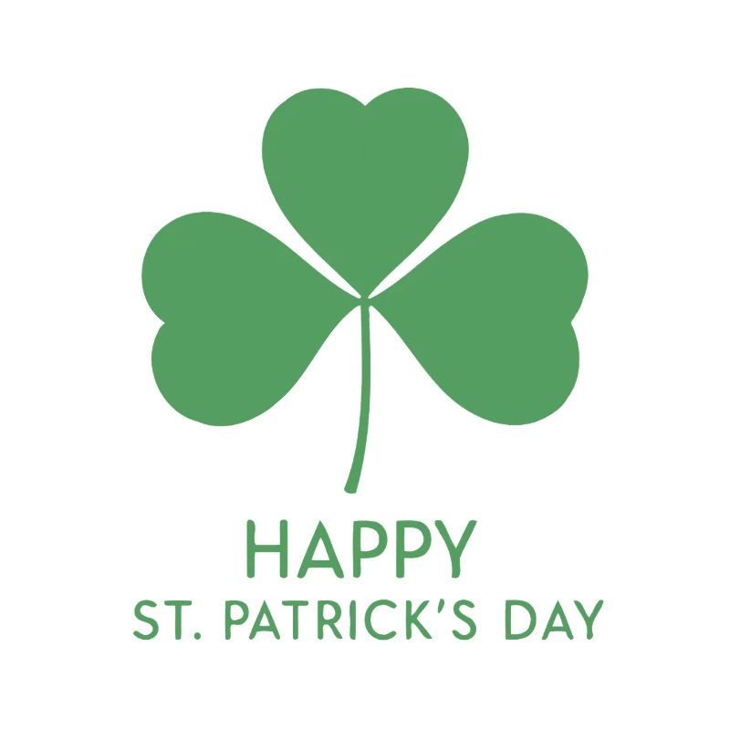 Trèfle Vert Saint Patrick