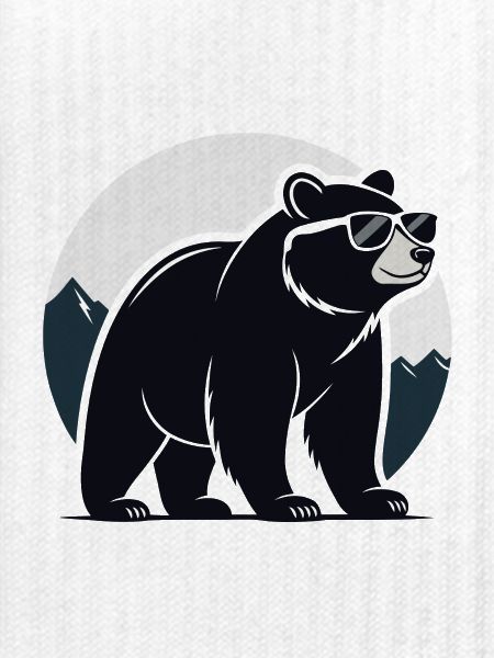 Berg-Schwarzbär-Brille