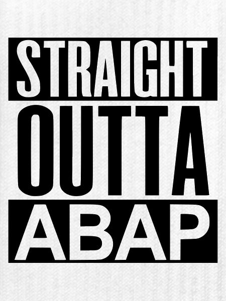 StraightOuttaABAP