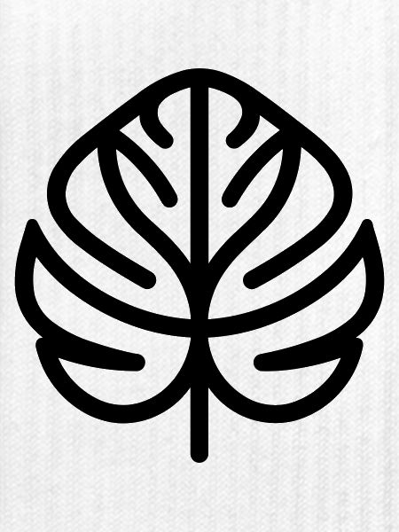 tropisches Blatt