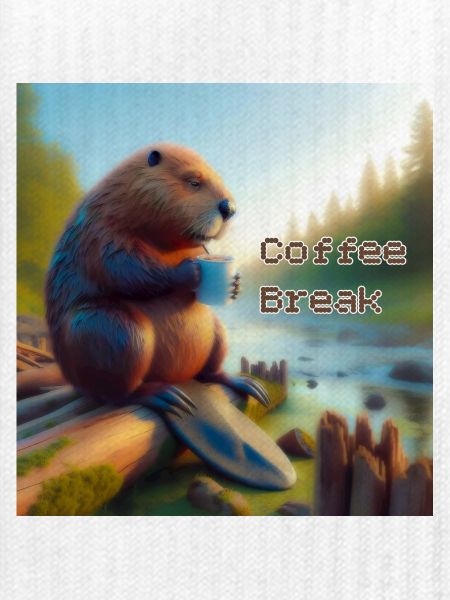 Biber Kaffeepause