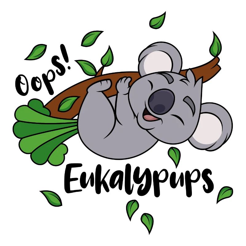 Koala Eukalyptus Oops Eukalypups Pups Tier Ast