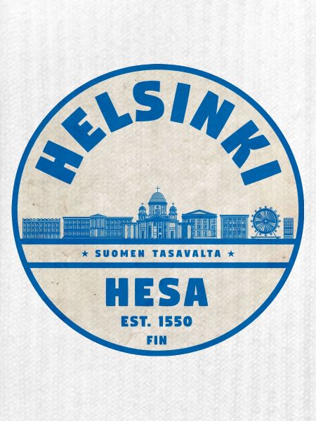 Helsinki Skyline Emblem 1550