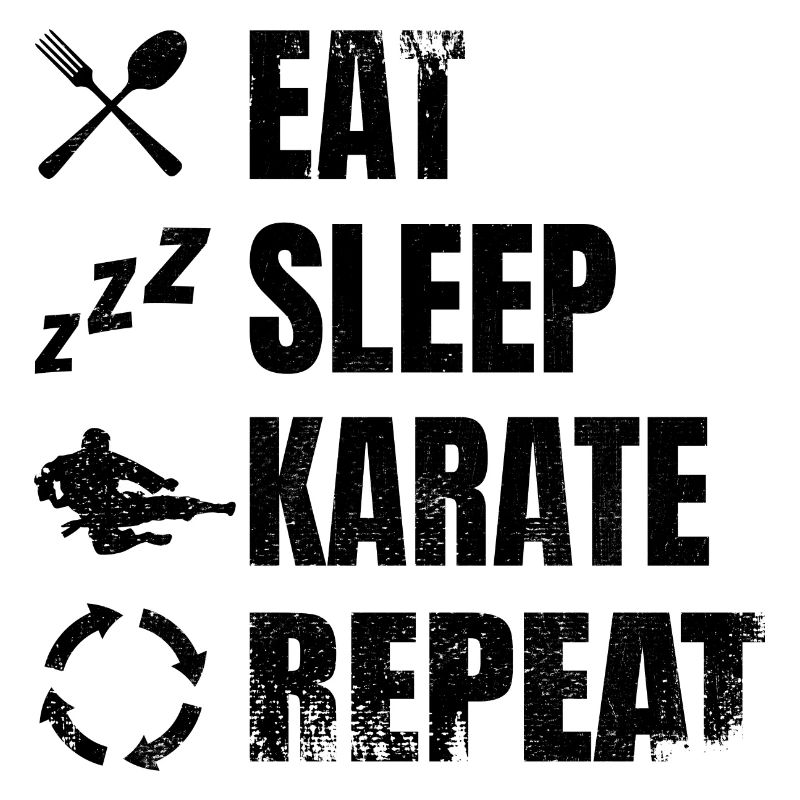 Routine de karatéka