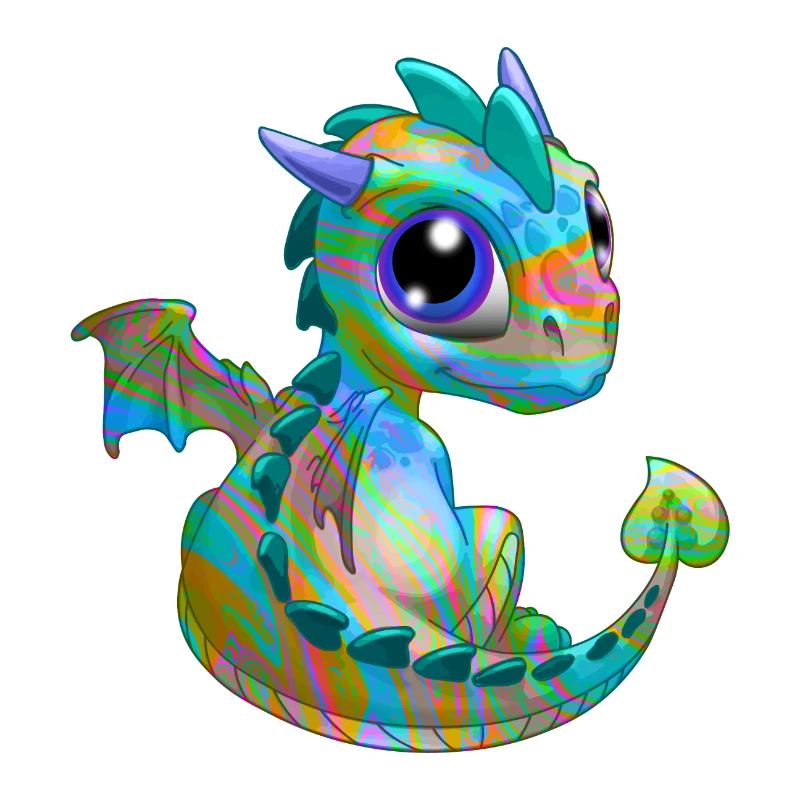 Bébé dragon psy| Mignon Psy bébé dragon