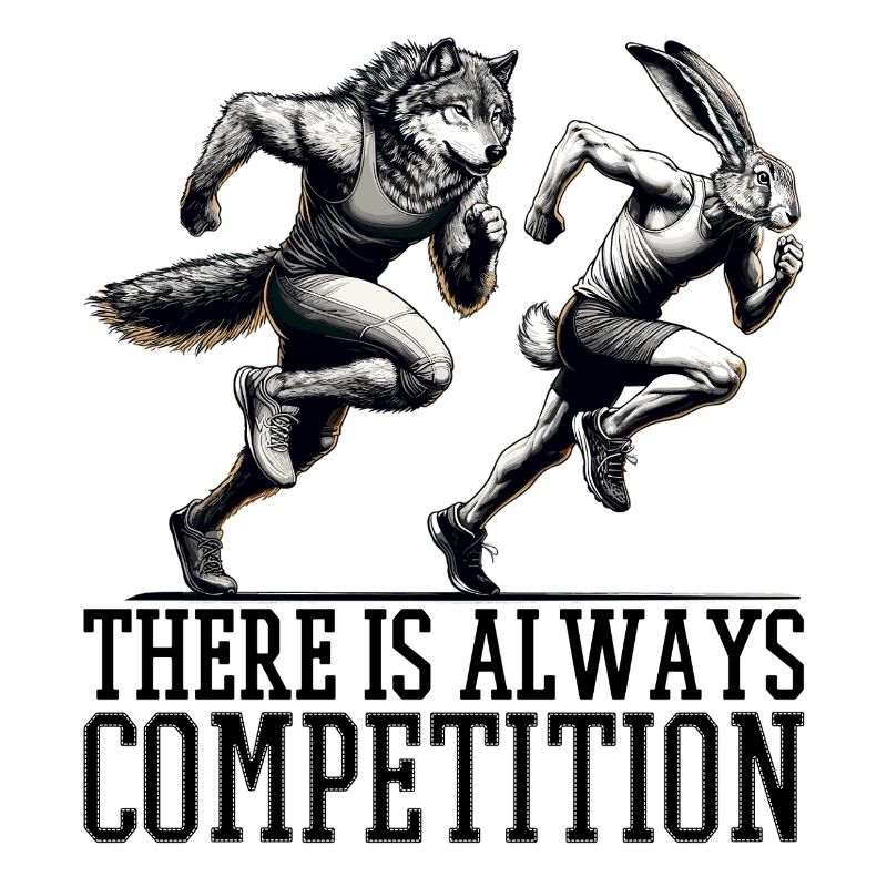 Competition Hare and Wolf Competition Gift