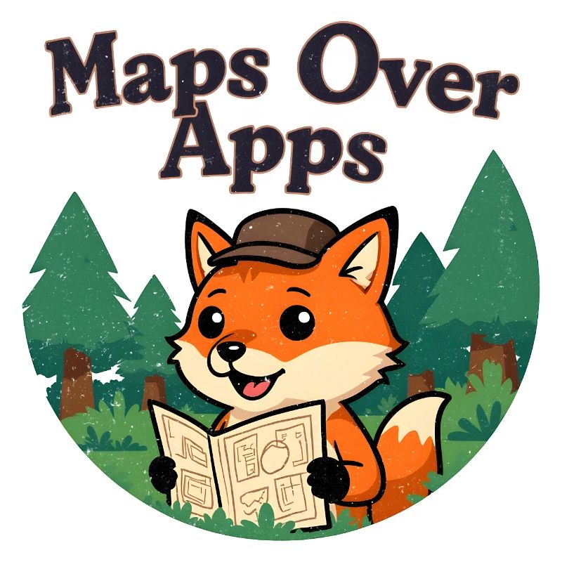 Maps over Apps Fox with map