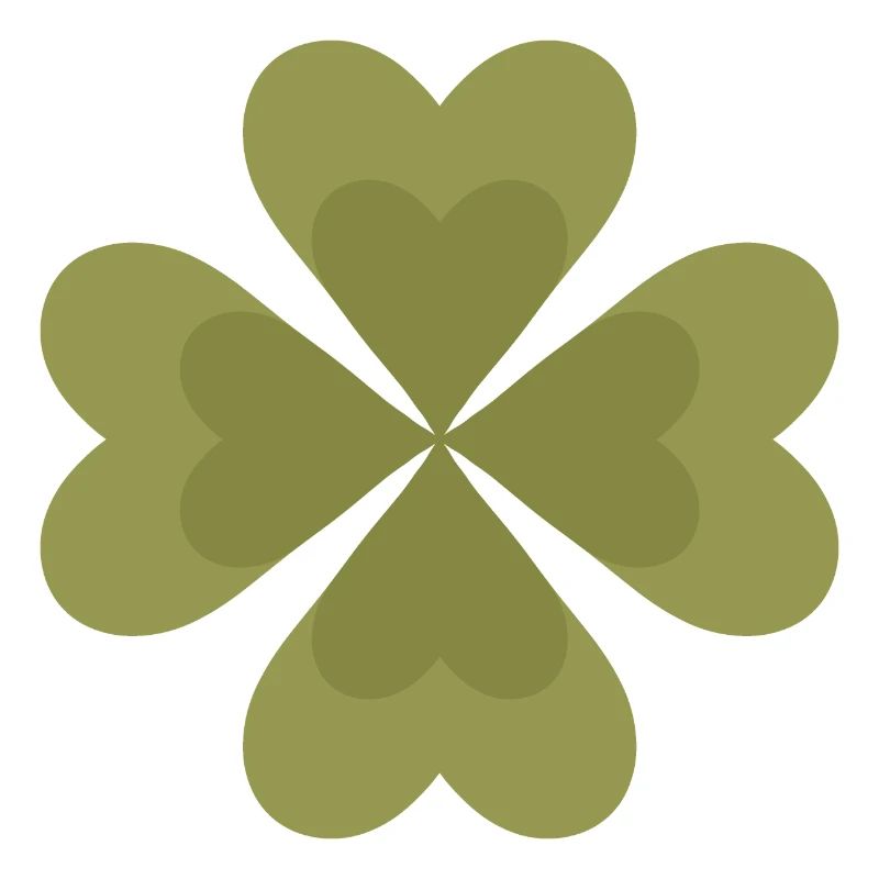 Four-Leaf Clover Pattern Design