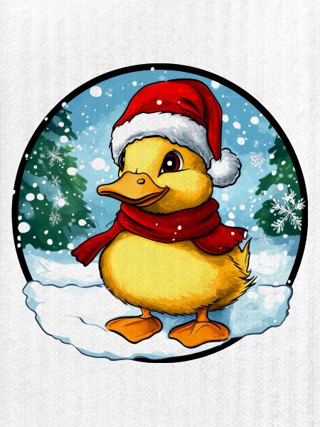 Weihnachtsmann Entchen