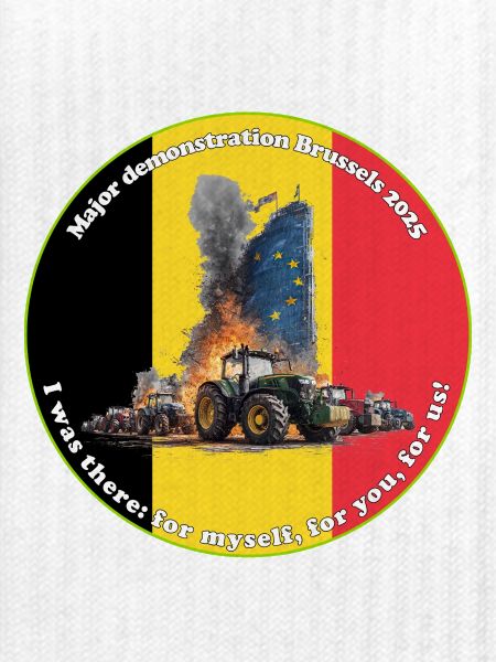 Bauernproteste in Brüssel 2025
