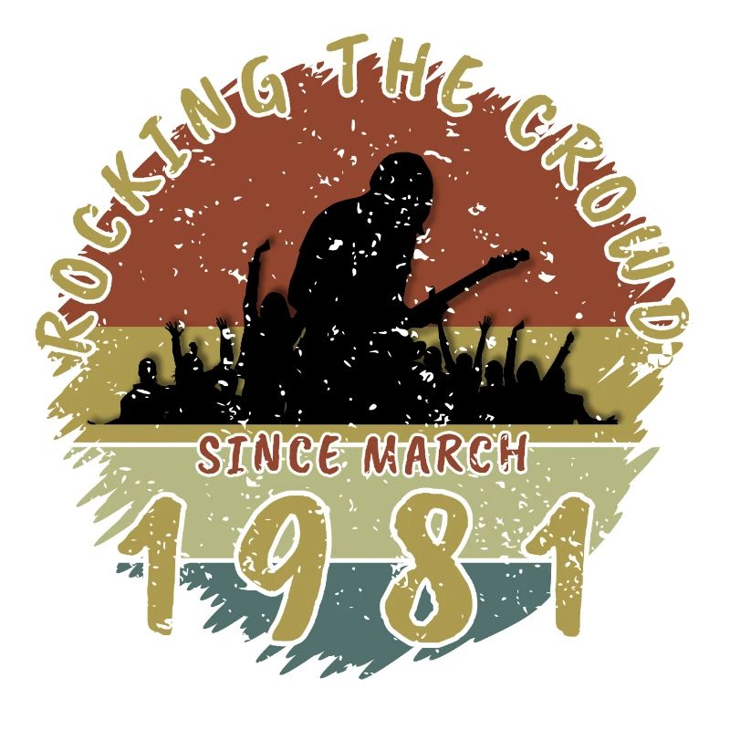 45. Geburtstag Rocking the crowd GIT 03/1981