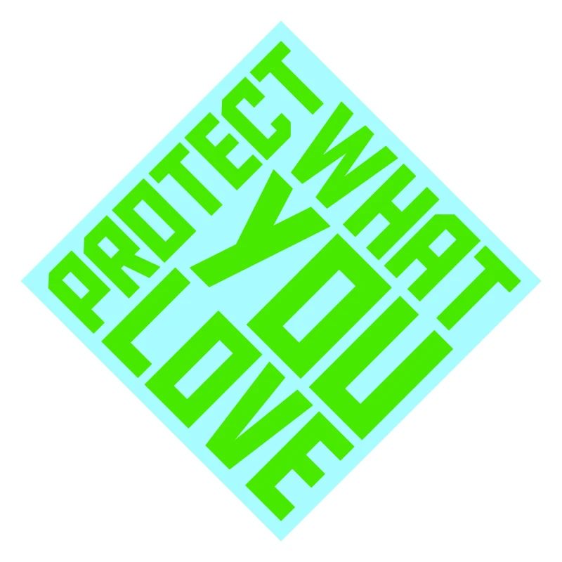 Déclaration de protection de la nature Protéger ce que vous aimez Logo de la Déclaration de Protection de la Nature