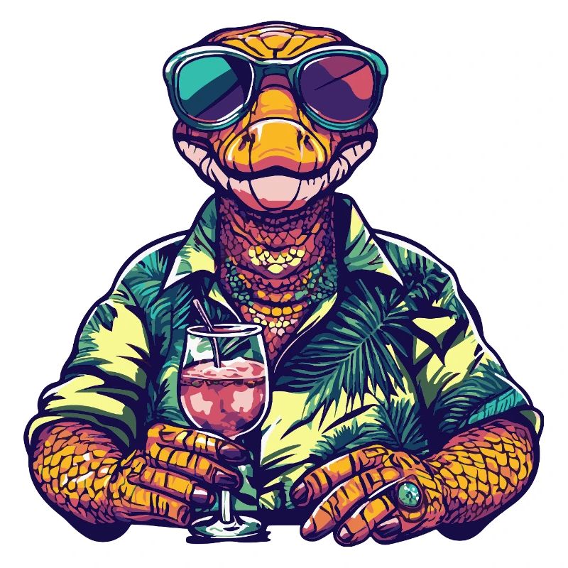 Snake Cobra Comic Summer