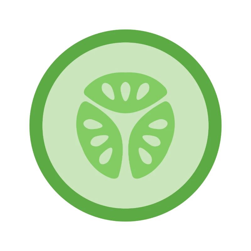 Tranche de concombre