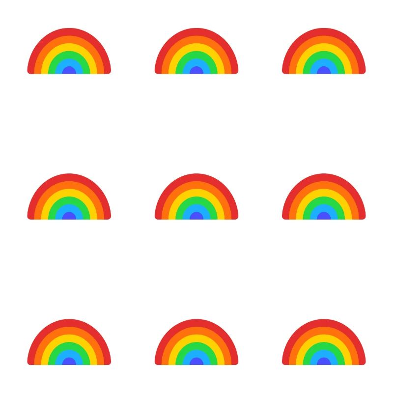 Rainbow Pattern - Happy Pride