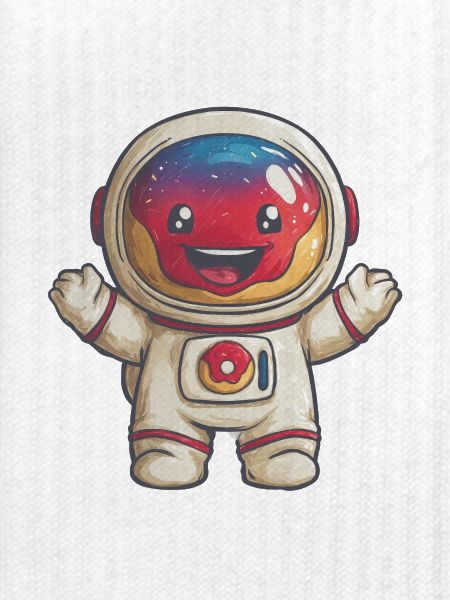 Kosmos Spaß Astronaut