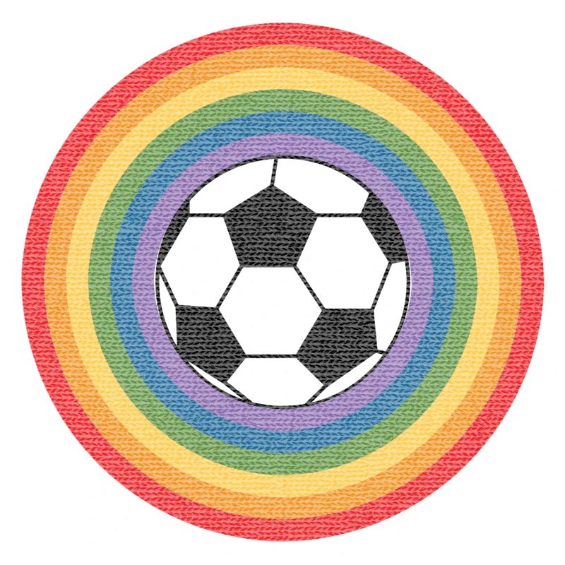 Fußball Regenbogen WM