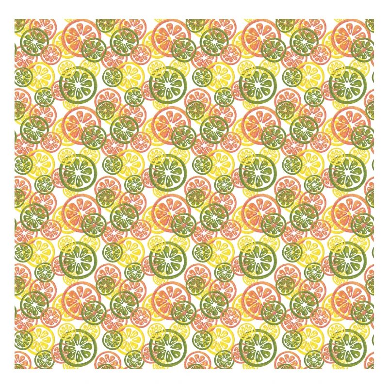 Fruit Lemon Orange Pattern