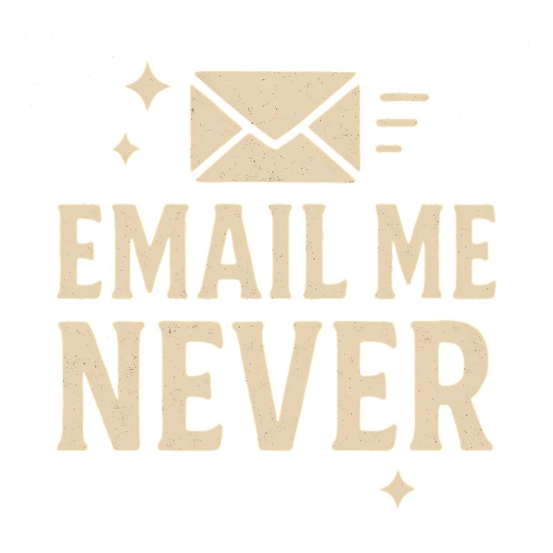 Humorvolle E-Mail Nie Design, Mitarbeiter