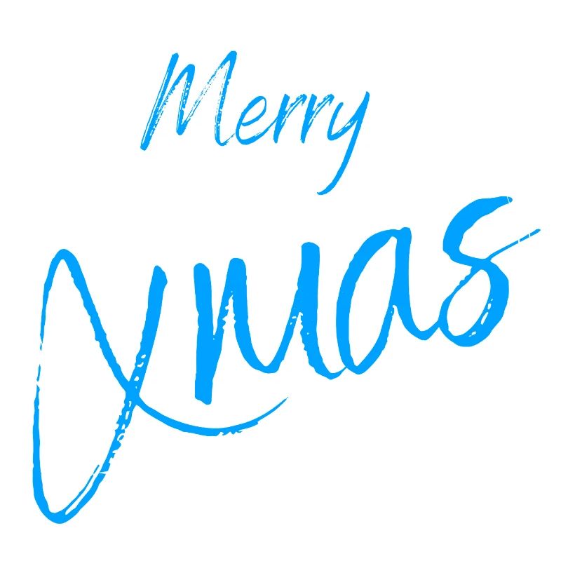 Frohe Weihnachten Script Circle