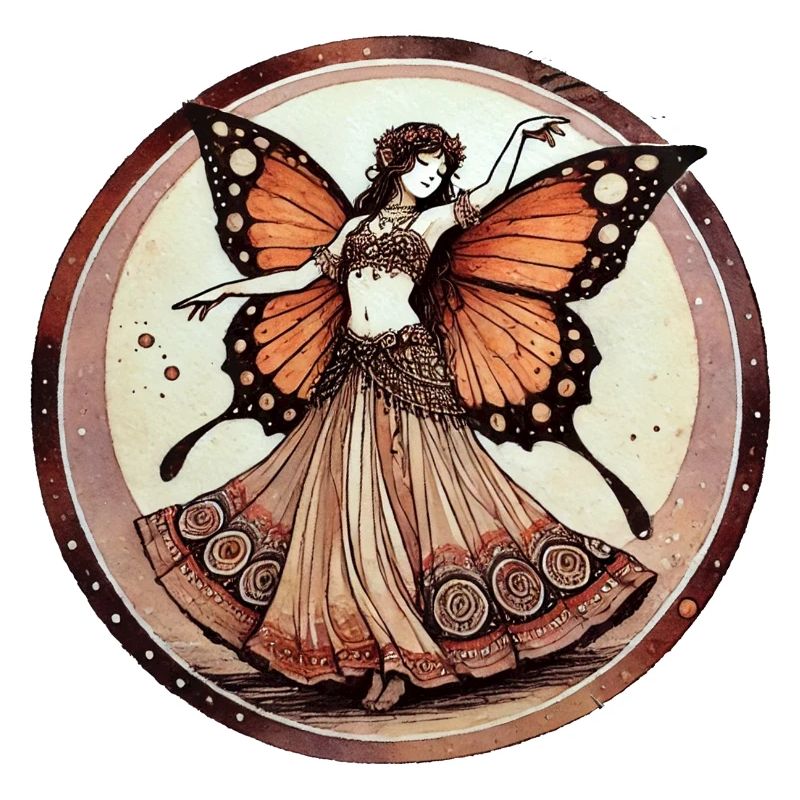 Fée Papillon dans le Gala Circulaire