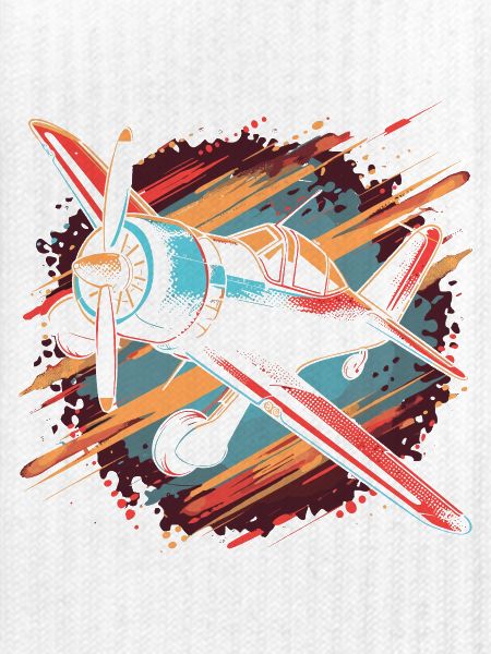 Propellerflugzeug