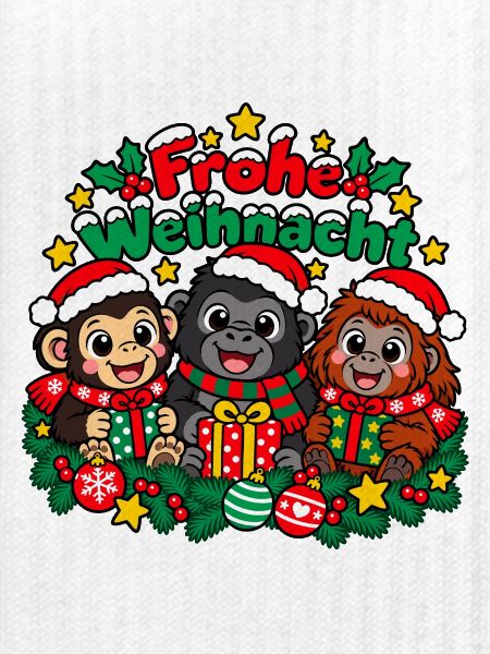 Weihnachts Affen