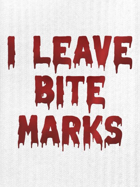 Bite Mark's Blood Traces