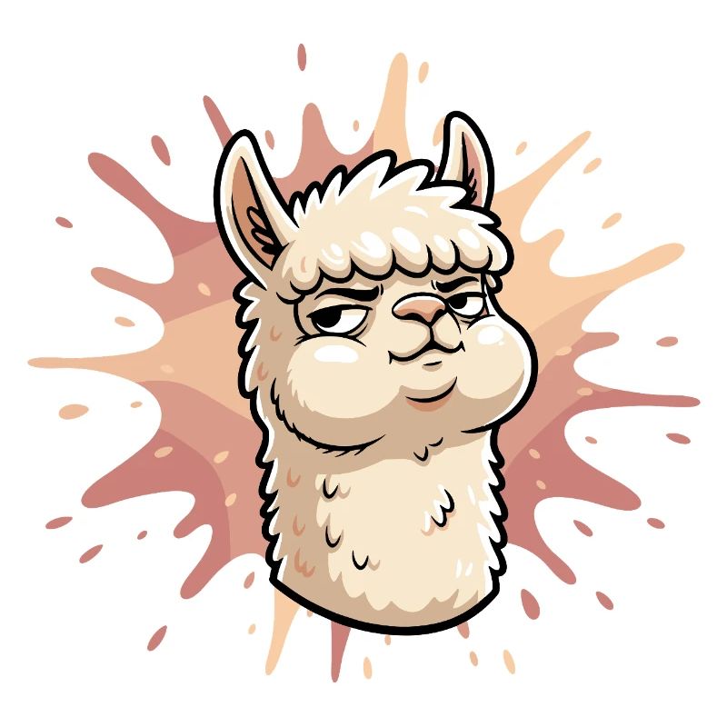 Confident Llama Splash