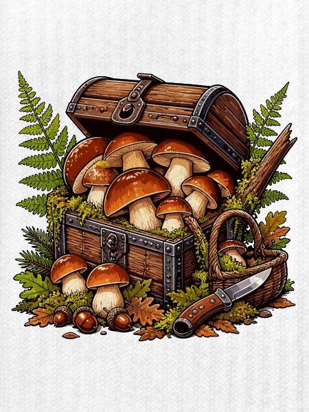 Waldpilzschatz-Truhe
