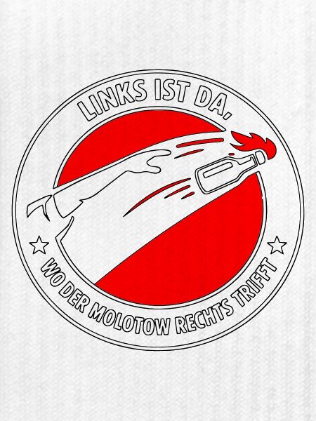 Molotow Logo: Links Ist Da