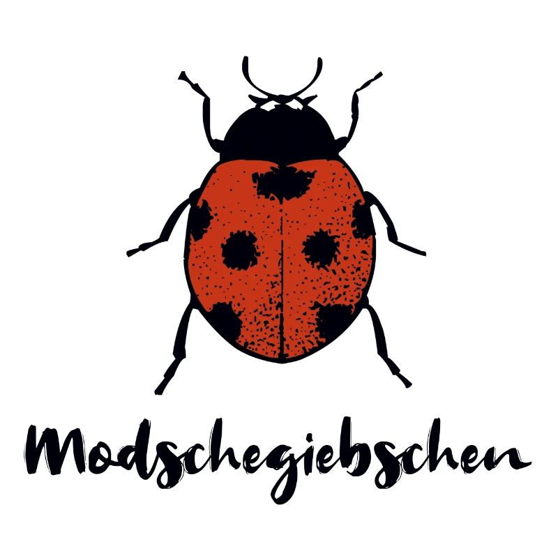 Modschegiebchen Marienkäfer Sächsisch Geschenk