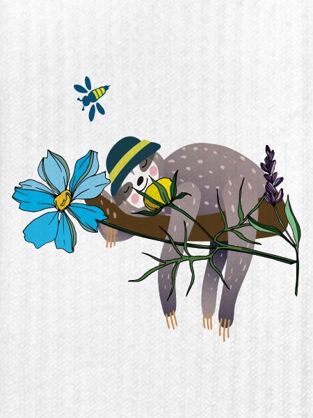 Faultier im Garten