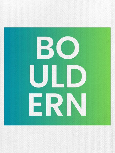 Bouldern Gradient Typo