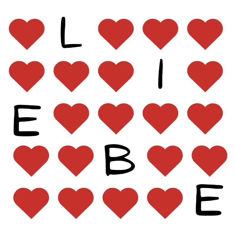 Red Heart Pattern Repeat