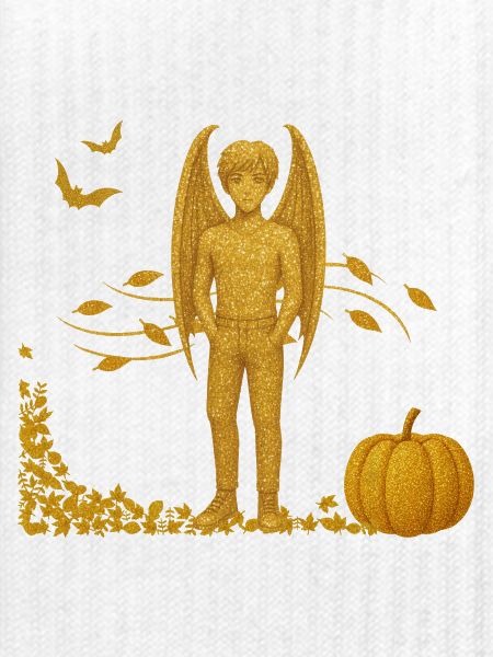 Herbst Edition: Vampir-Dämon mit Fledermäusen