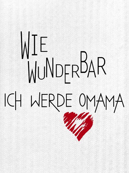 ich werde Oma