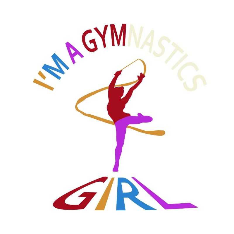 Ich bin ein Gymnastikmädchen