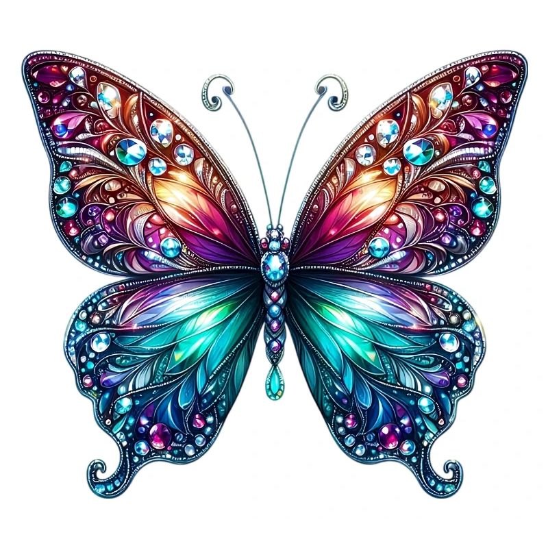 Butterfly Diamond Diamonds Crystals Crystal