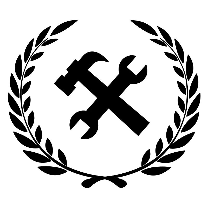 Tool logo for construction worker