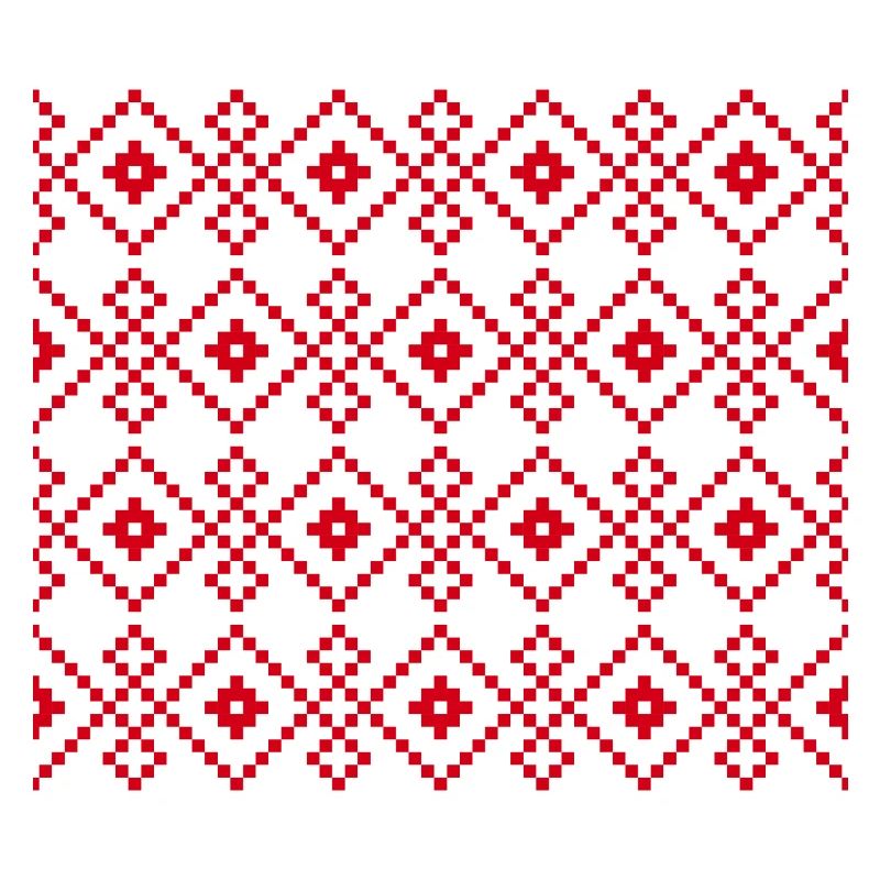 Weihnachtlicher einfarbiger Pullover (rot)