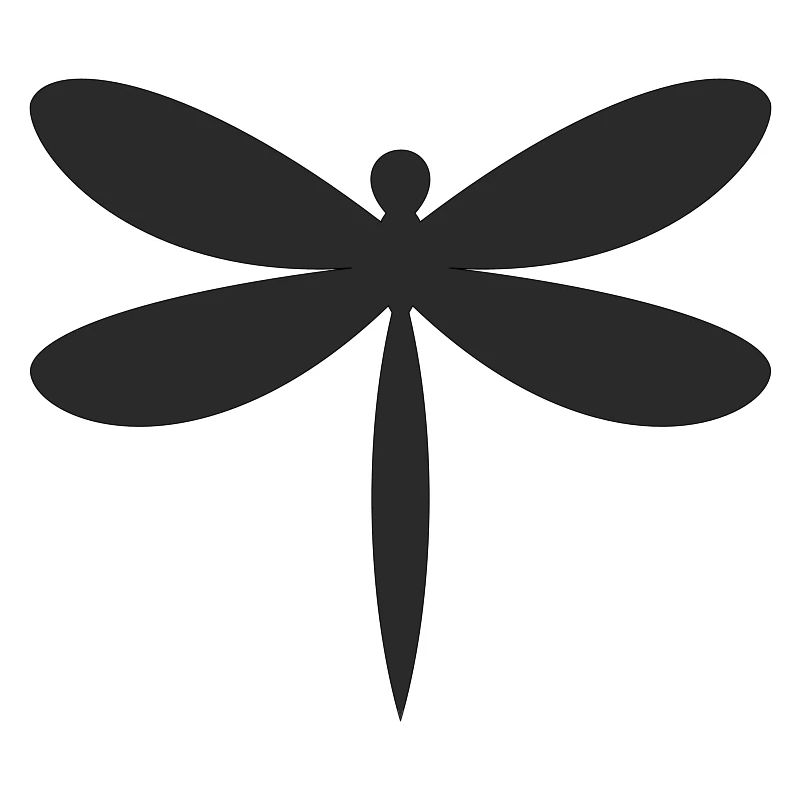 Silhouette de la Libellule