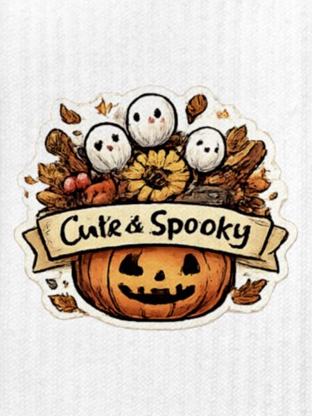 Cute & Spooky Kürbis-Design