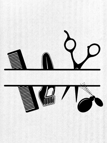 Textbanner für Friseurattribute
